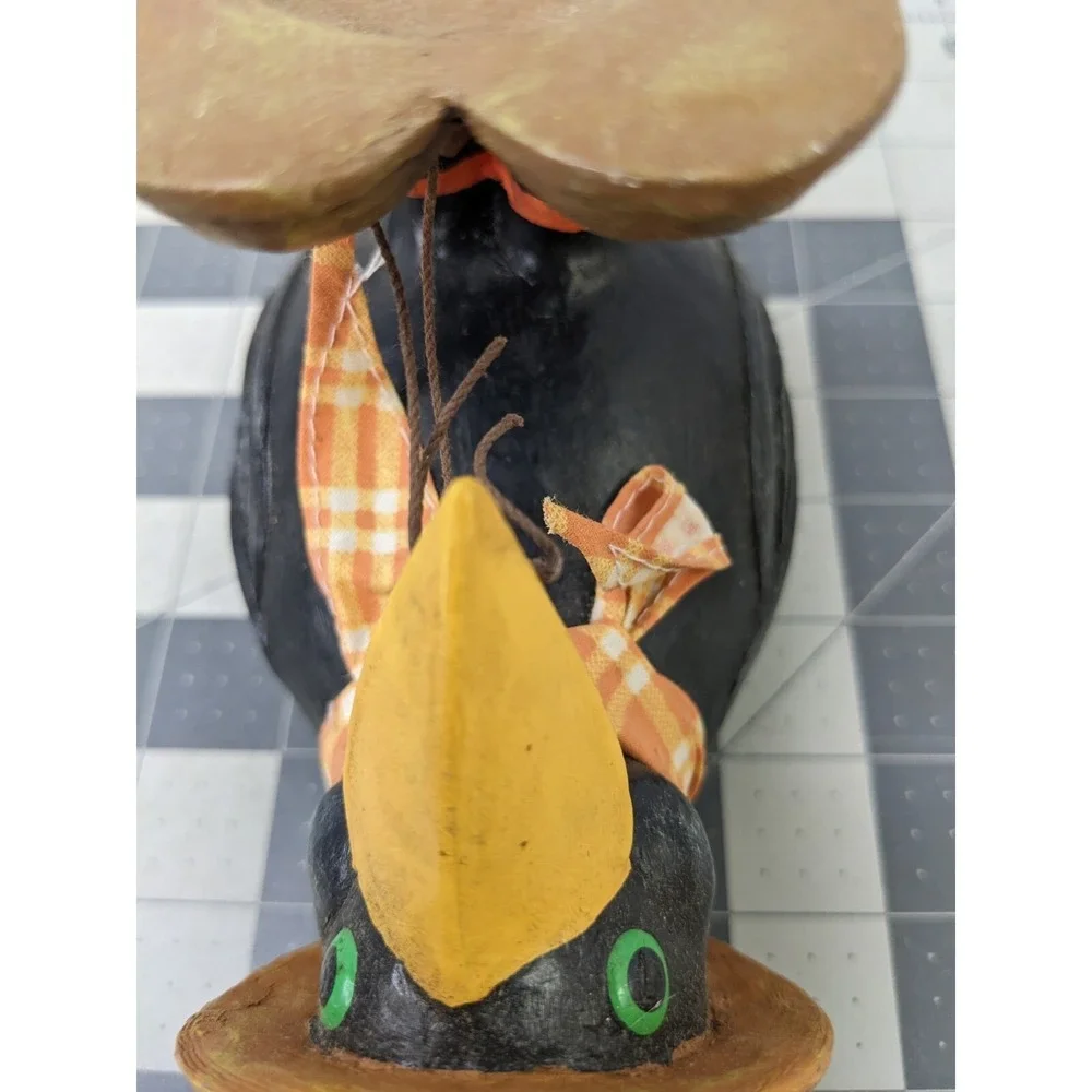 Dept 56 Crow‎ Candle Holder Lot of 2 READ Damage
